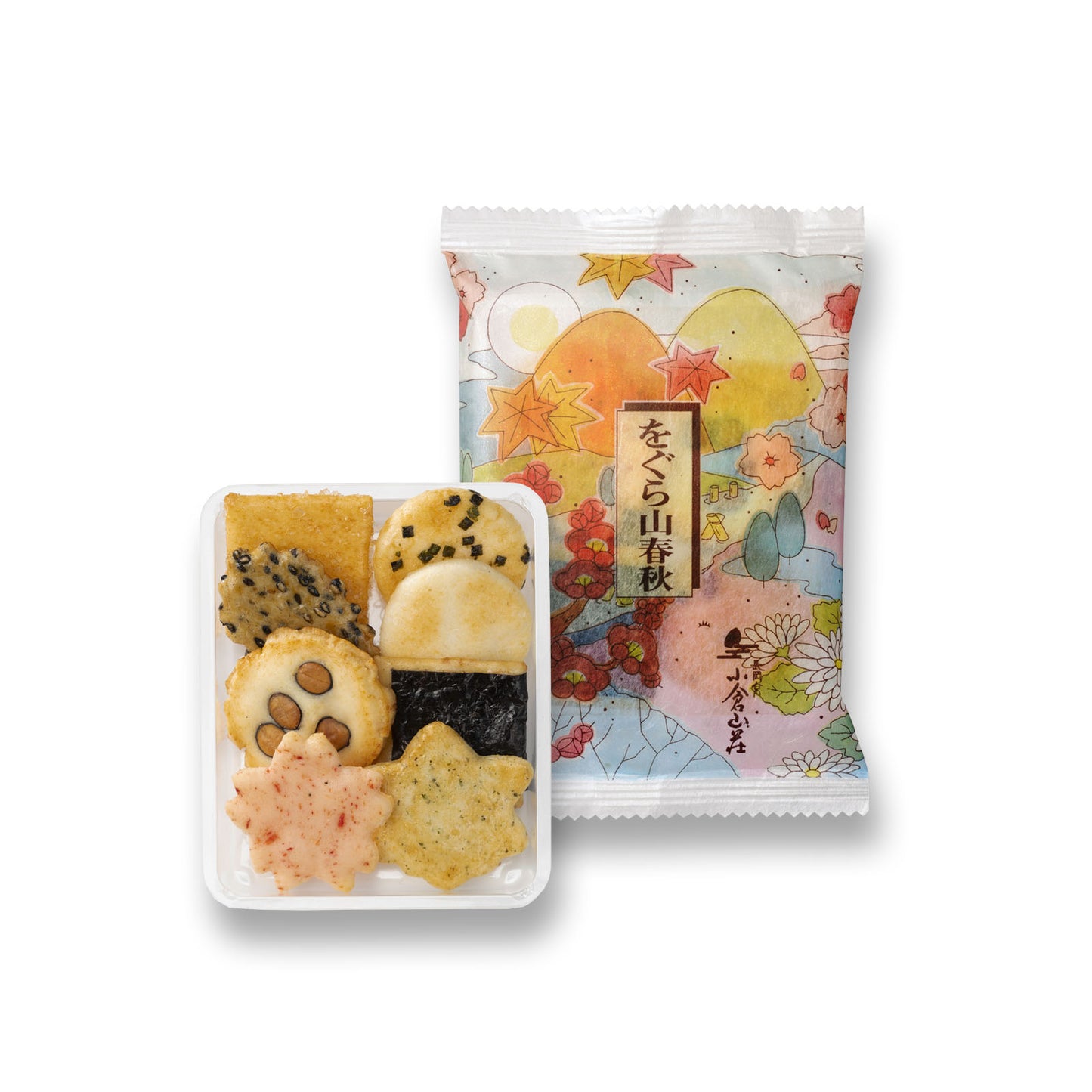 日本直送 京都 小倉山莊 小倉山春秋 8/16/24/32袋入 中秋節/萬聖節 限定手信