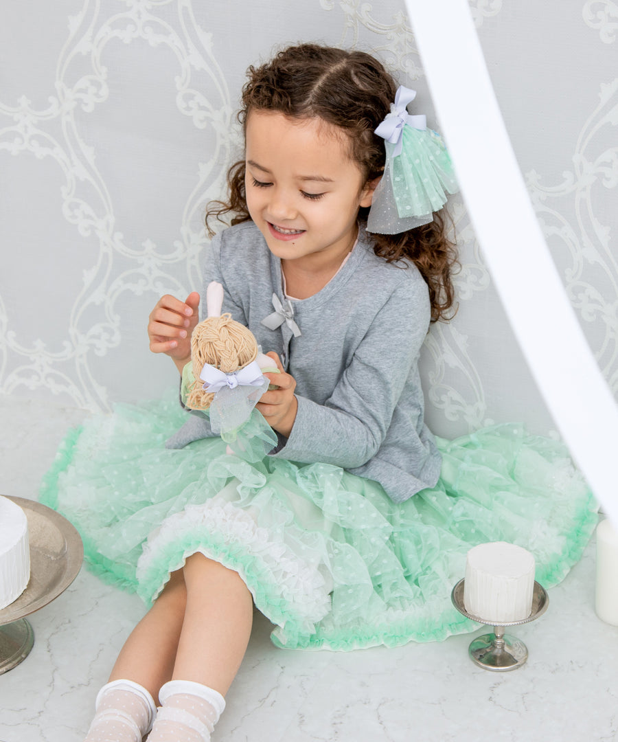Japanese children's clothing panpantutu Peridot flower tutu skirt 70-140cm girls' newborn baby summer SKIRTS