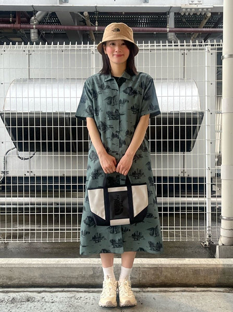 Japanese children's clothing TNF anti-UV static care breathable parent-child mountain shirt dress S-XL adult summer dresses
