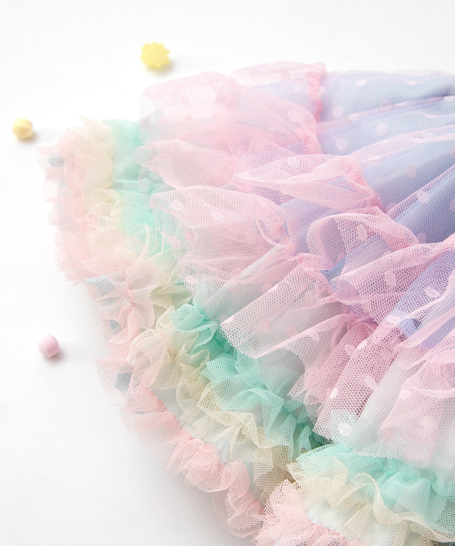 Japanese children's clothing panpantutu candy tutu skirt 70-140cm girls' newborn baby summer SKIRTS