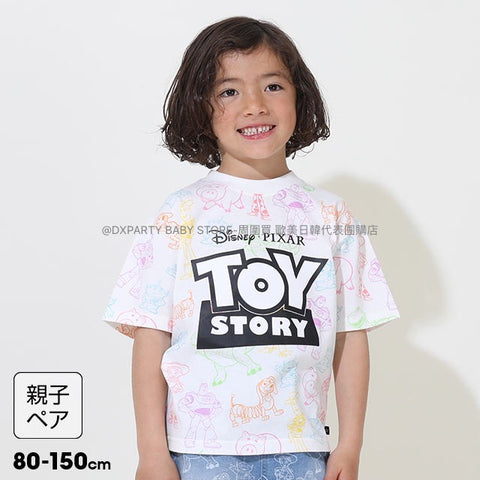 日本童裝 BDL x Disney Toy Story短袖上衣 80-150cm 男童款 夏季 TOPS 親子裝