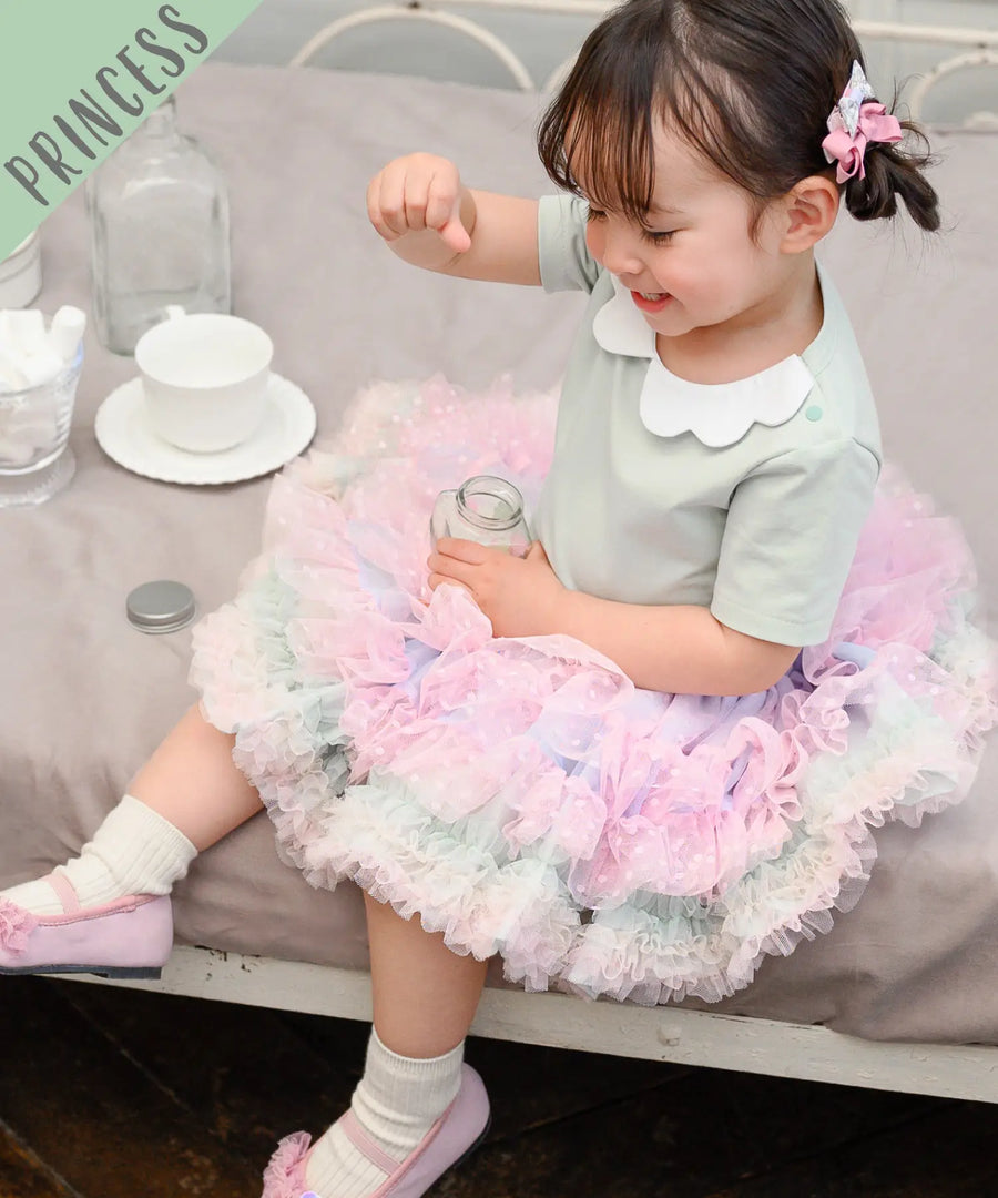 Japanese children's clothing panpantutu candy tutu skirt 70-140cm girls' newborn baby summer SKIRTS