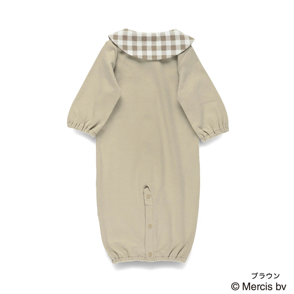 日本童裝 Branshes x miffy 2Way 連衣 50-70cm 男童款/女童款 初生嬰兒 秋季 Jumpsuit