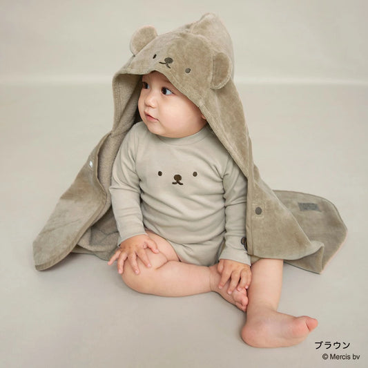 日本童裝 Branshes x miffy 連衣 80cm 男童款/女童款 初生嬰兒 秋季 Jumpsuit