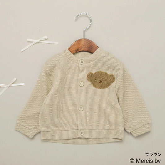 日本童裝 Branshes x miffy 針織外套 70-80cm 男童款/女童款 初生嬰兒 秋季 OUTERWEAR