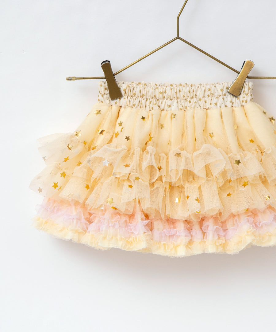 Japanese children's clothing panpantutu Twinkle Twinkle Star Topaz Tutu Skirt 70-140cm Girls Newborn Baby Summer SKIRTS