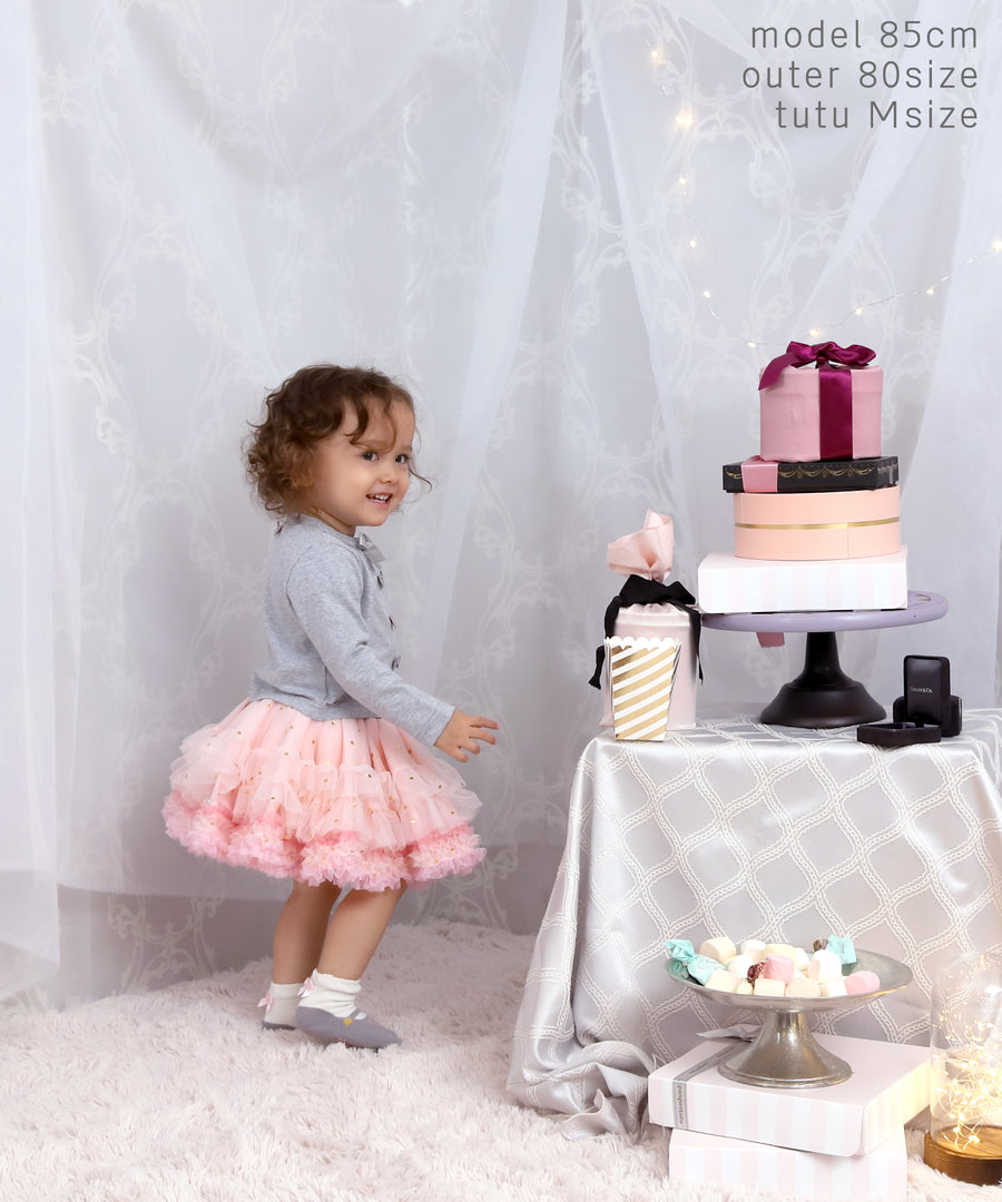 Japanese children's clothing panpantutu ruby pink tutu skirt 70-140cm girls' newborn baby summer SKIRTS