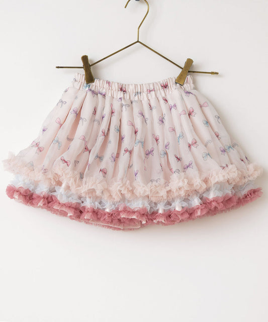 日本童裝 panpantutu 絲帶仙女雪紡tutu裙 90-140cm 女童款 夏季 SKIRTS