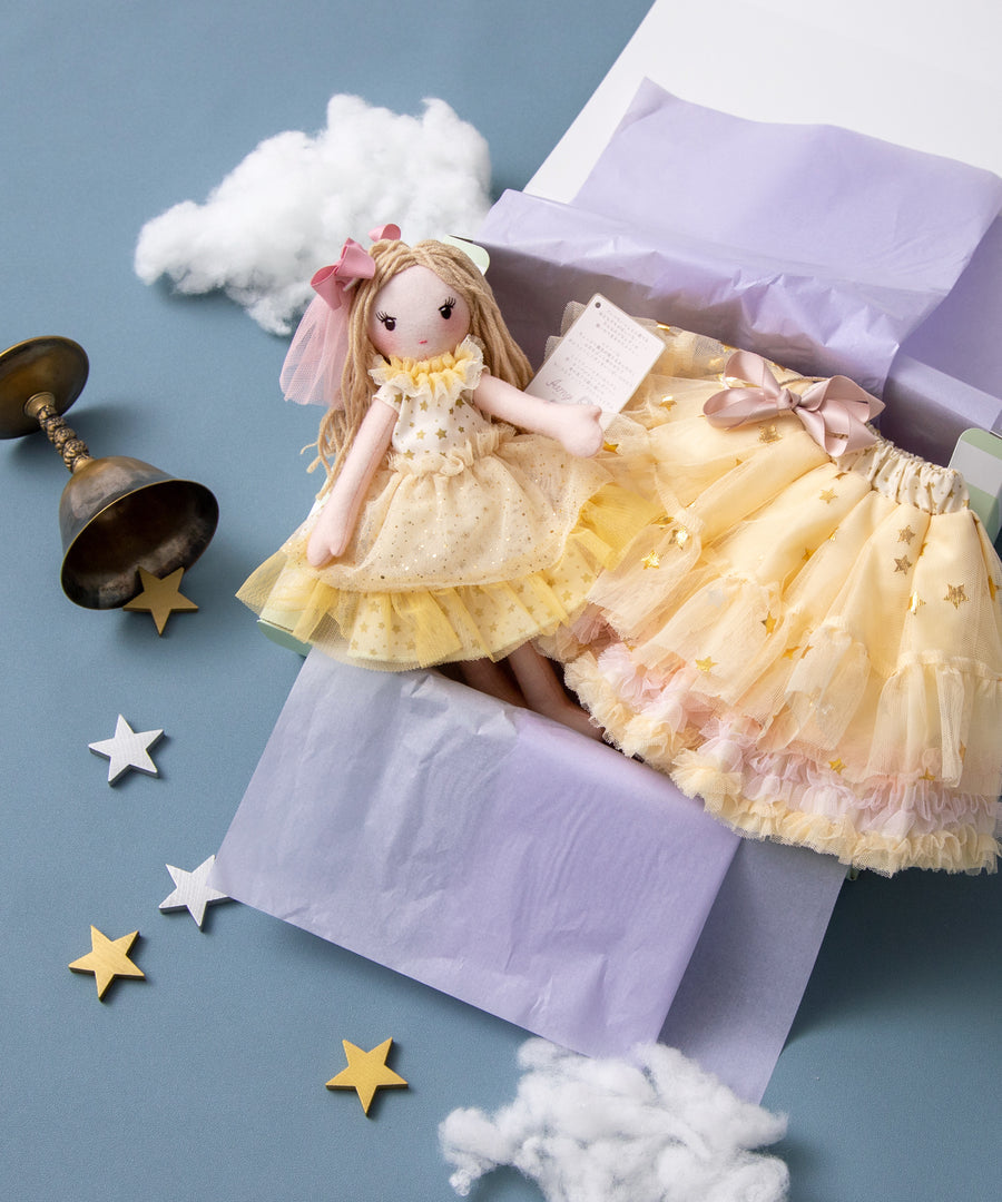 Japanese children's clothing panpantutu Twinkle Twinkle Star Topaz Tutu Skirt 70-140cm Girls Newborn Baby Summer SKIRTS