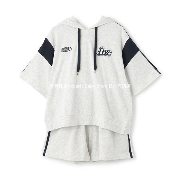 Lovetoxic Japanese Children's Clothing Two-Piece Sports Set (140-170cm) Girls Summer TOPS PANTS