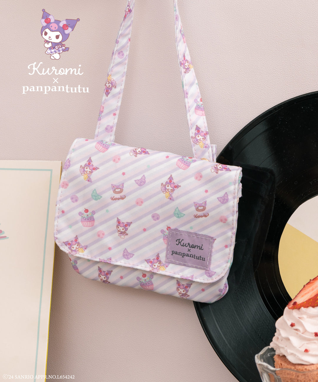Japan direct delivery panpantutu x Sanrio Kuromi crossbody bag series other brands