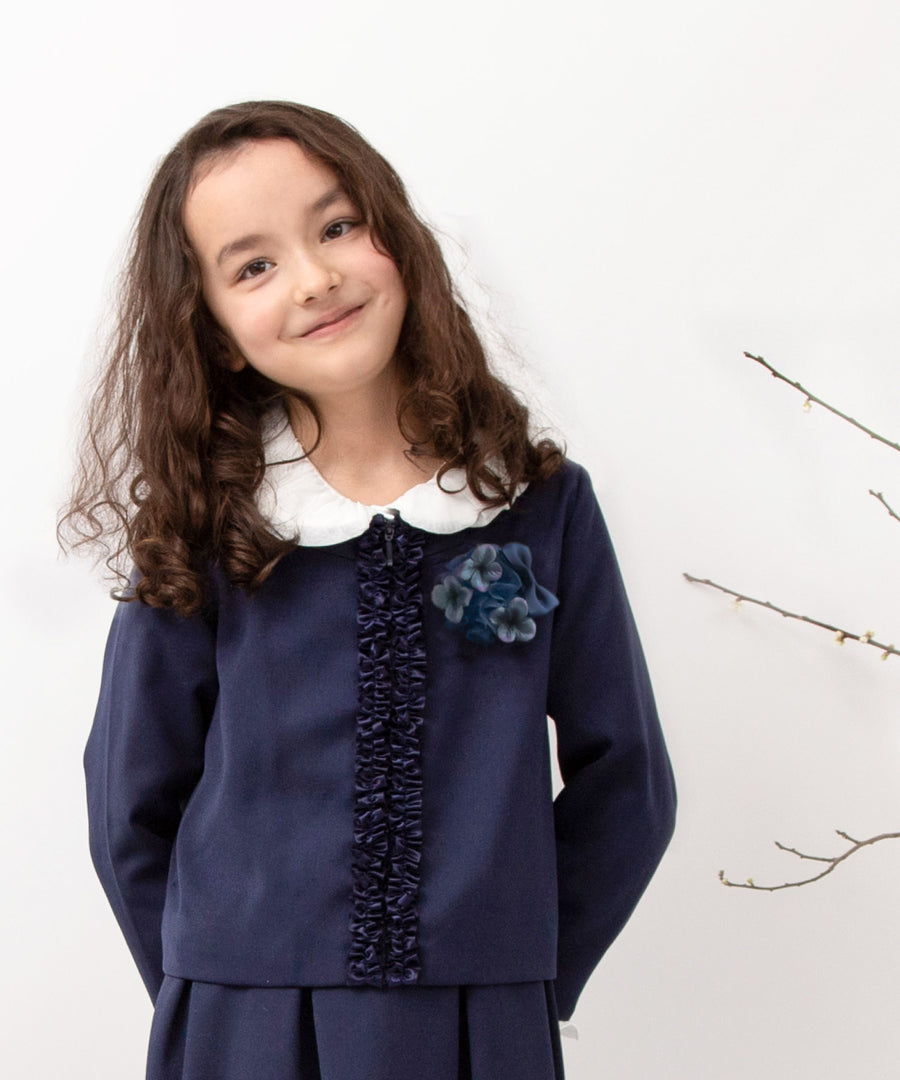 Japanese children's clothing panpantutu dress short jacket 100-130cm girls summer outerwear interview / banquet / performance