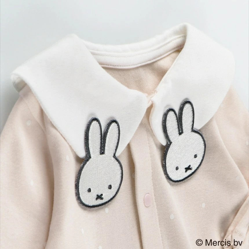 日本童裝 Branshes x miffy 2Way 連衣 50-70cm 男童款/女童款 初生嬰兒 秋季 Jumpsuit