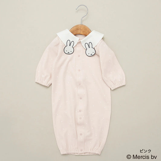日本童裝 Branshes x miffy 2Way 連衣 50-70cm 男童款/女童款 初生嬰兒 秋季 Jumpsuit