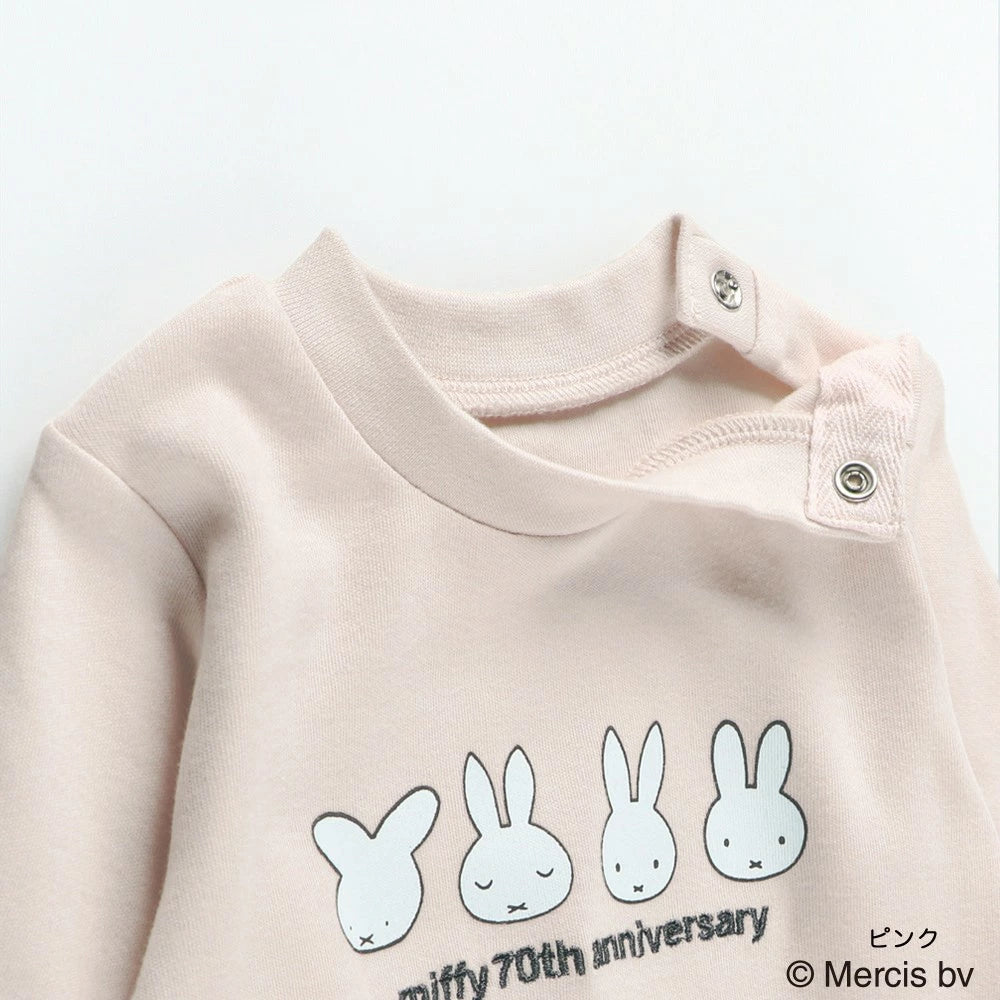 日本童裝 Branshes x miffy 連衣 80cm 男童款/女童款 初生嬰兒 秋季 Jumpsuit
