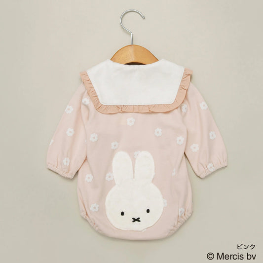 日本童裝 Branshes x miffy 連衣 70-80cm 女童款 初生嬰兒 秋季 Jumpsuit