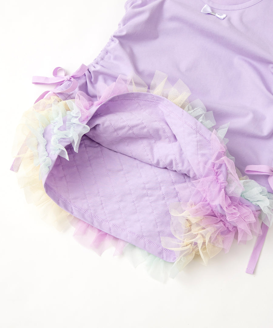 Japanese children's clothing panpantutu vest patchwork yarn tutu dress 80-140cm girls summer dresses