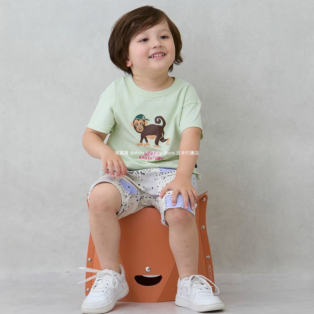 Japanese children's clothing pe#main casual shorts 80-130cm boys' summer PANTS