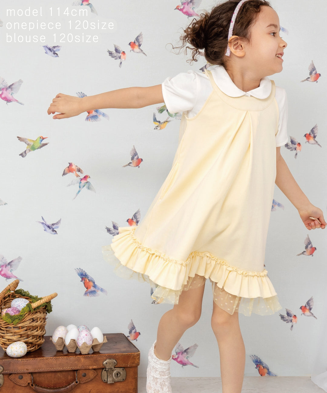 Japanese children's clothing panpantutu bow heart skirt 80-140cm girls summer dresses