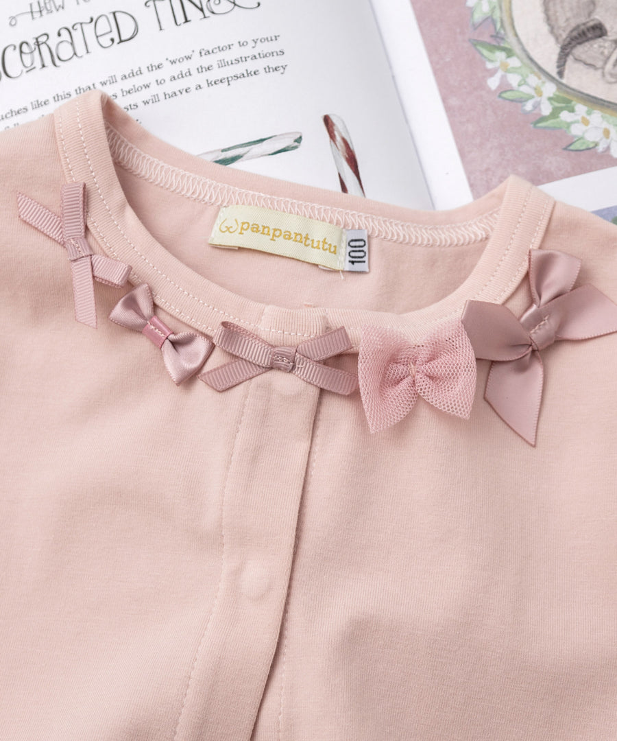 Japanese children's clothing panpantutu UV protection bow tie jacket 80-140cm girls summer outerwear