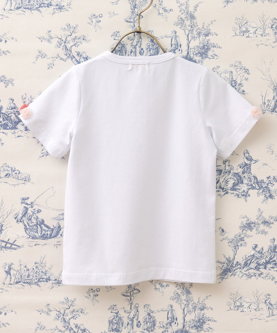 Japanese children's clothing panpantutu strawberry necklace top 80-150cm girls summer TOPS