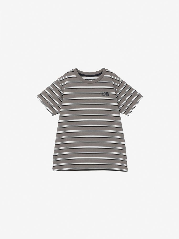 Japanese children's clothing TNF anti-UV sweat-wicking quick-drying striped top 130-160cm boys/girls summer TOPS