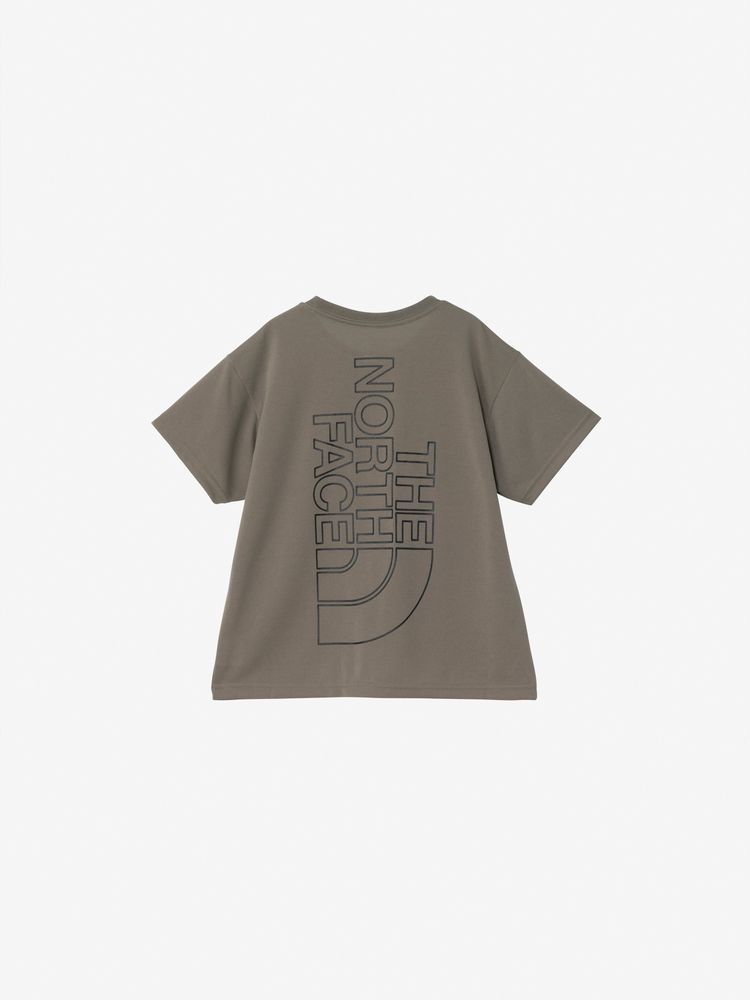Japanese children's clothing TNF quick-dry series large logo tops 130-160cm boys/girls summer TOPS