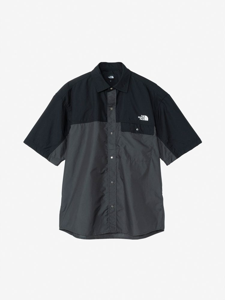 Japanese children's clothing TNF waterproof series parent-child short-sleeved mountain shirt XS-XL adult summer TOPS OUTERWEAR