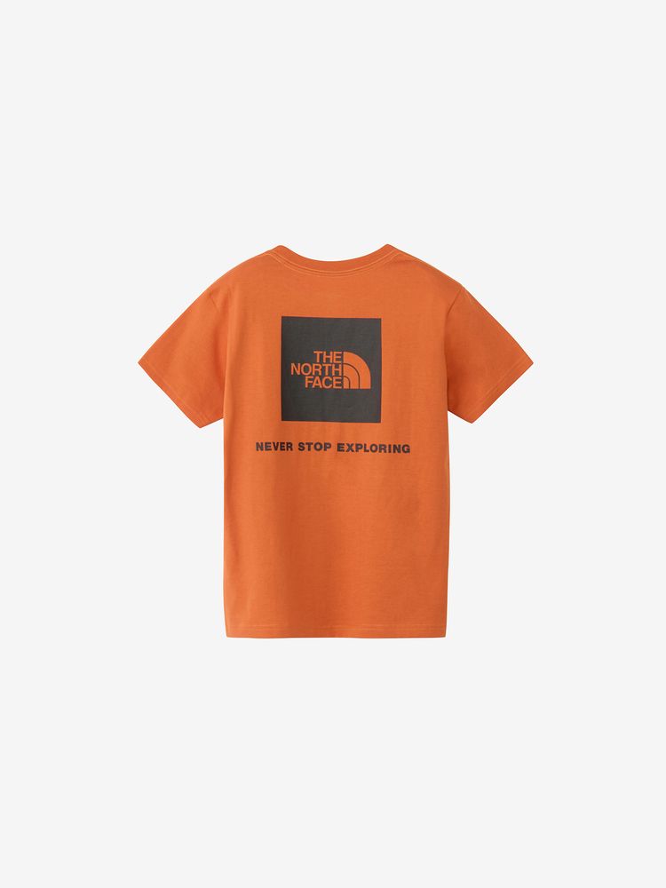Japanese TNF children's clothing parent-child wear square back logo top 100-160cm boys/girls summer TOPS