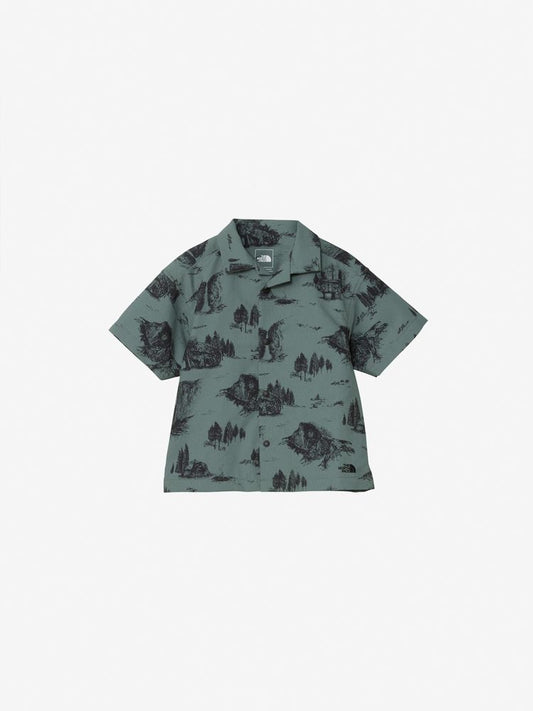 日本童裝 TNF 防UV 親子裝 山系襯衫 100-120cm 男童款/女童款 夏季 TOPS