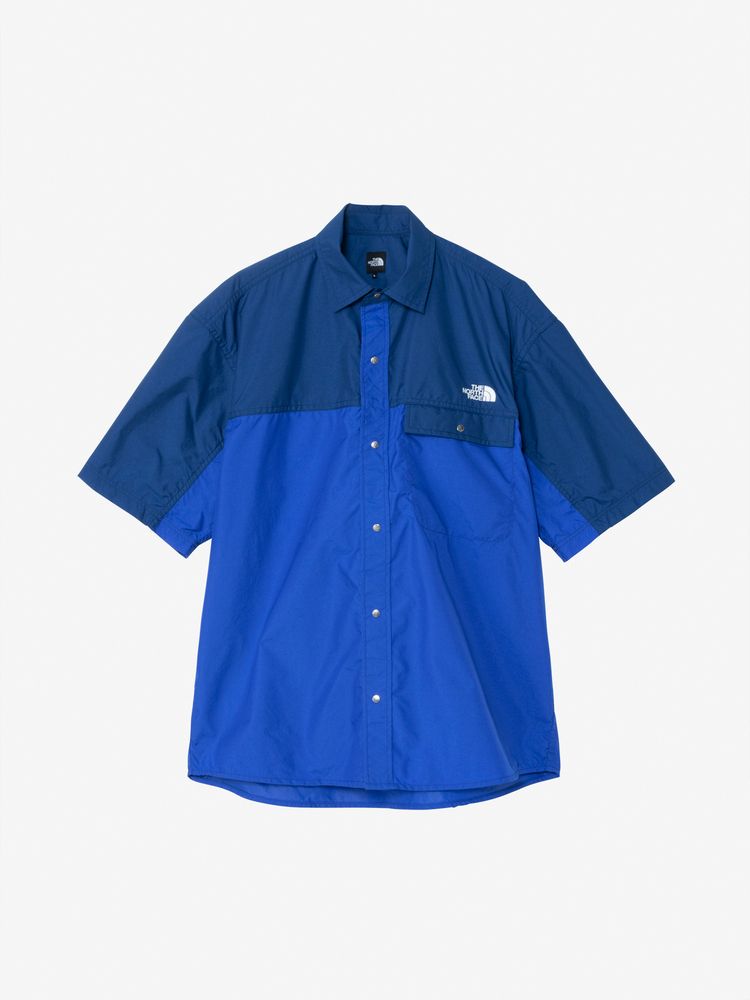 Japanese children's clothing TNF waterproof series parent-child short-sleeved mountain shirt XS-XL adult summer TOPS OUTERWEAR