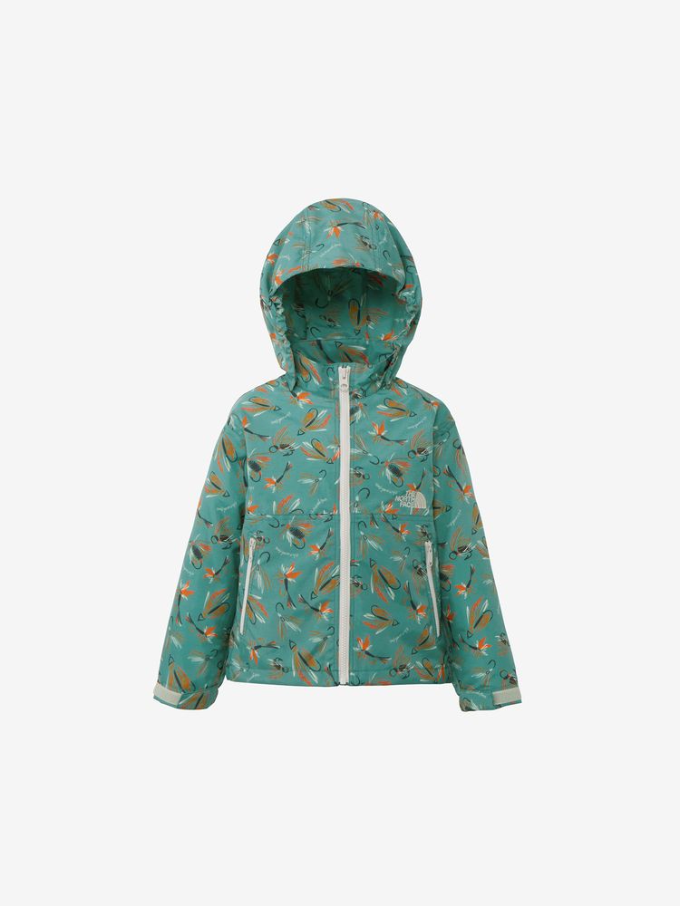 TNF Waterproof Series Anti-Static Windbreaker (100-120cm) for Boys and Girls Summer Outerwear