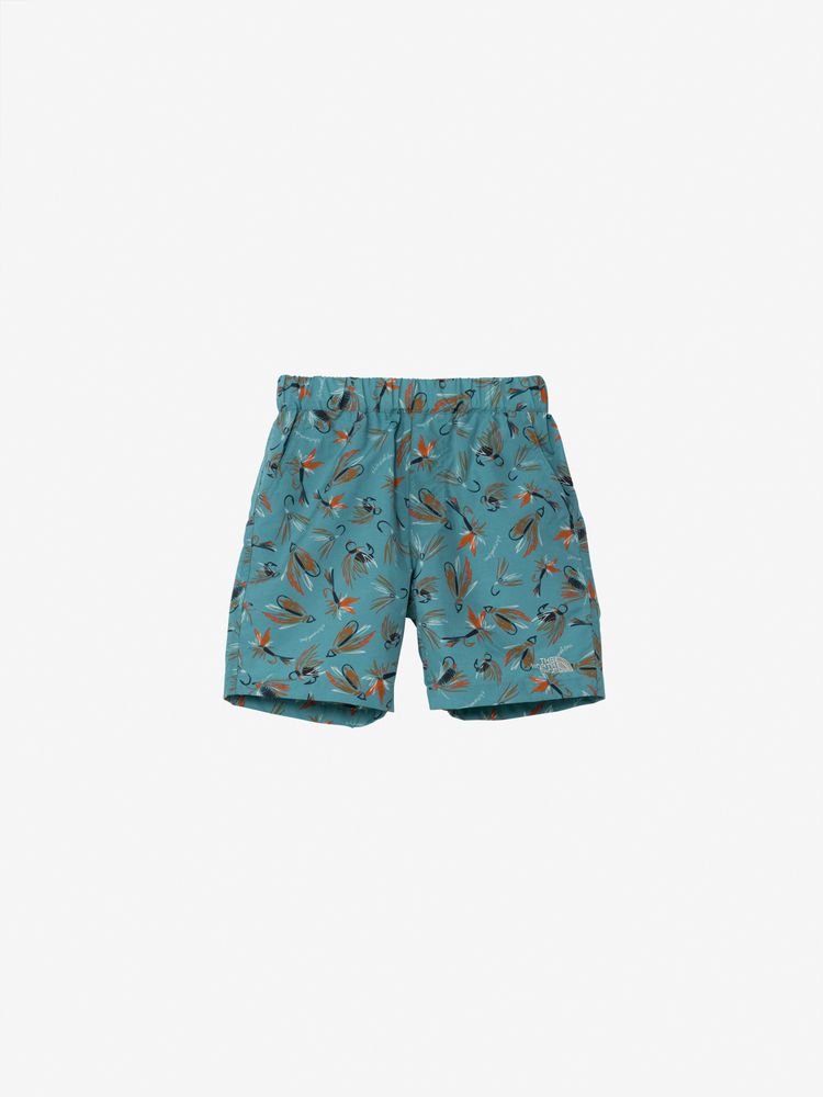 Japanese children's clothing TNF waterproof series static care sports shorts 100-120cm boys'/girls' summer PANTS