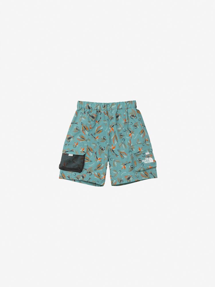 Japanese children's clothing TNF static care sports shorts 130-160cm boys'/girls' summer PANTS