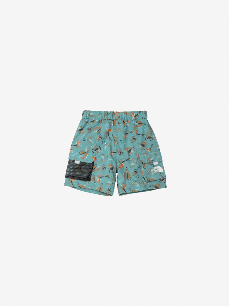 Japanese children's clothing TNF static care sports shorts 100-120cm boys/girls summer PANTS
