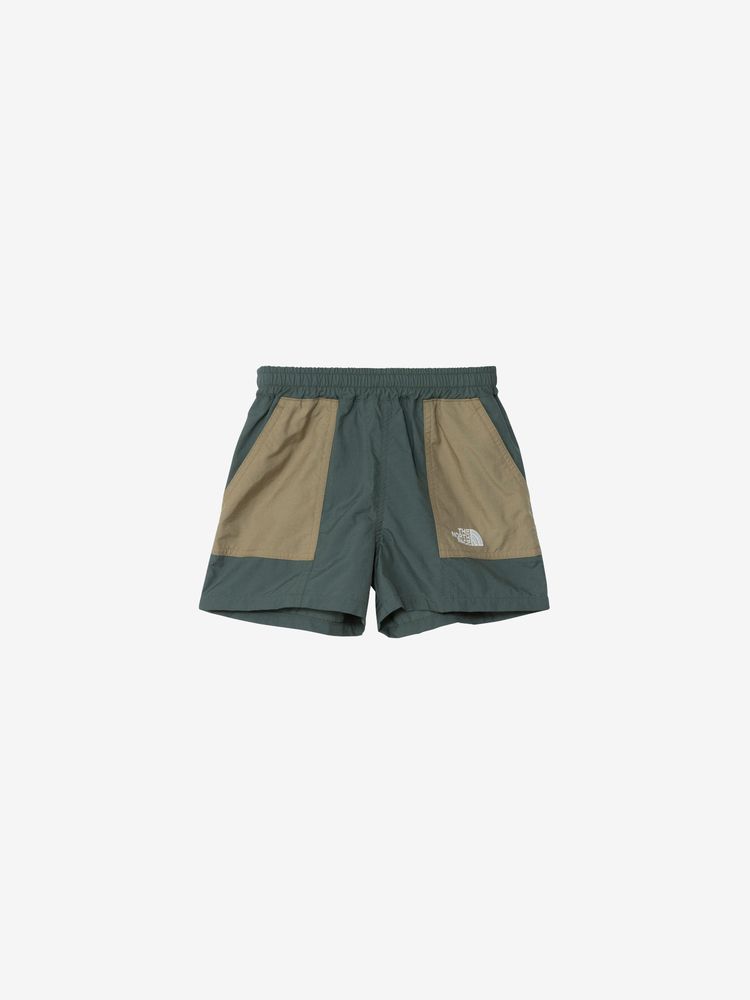 Japanese children's clothing TNF waterproof series static care sports shorts 100-120cm boys'/girls' summer PANTS