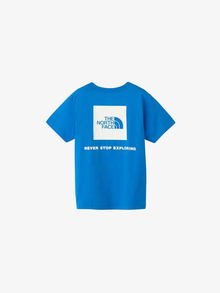 Japanese TNF children's clothing parent-child wear square back logo top 100-160cm boys/girls summer TOPS