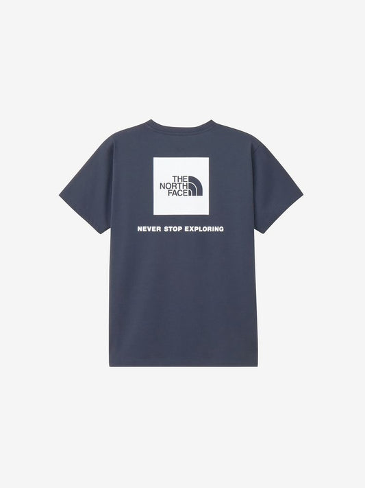 Japanese children's clothing TNF parent-child wear square back logo top S-XL adult summer TOPS