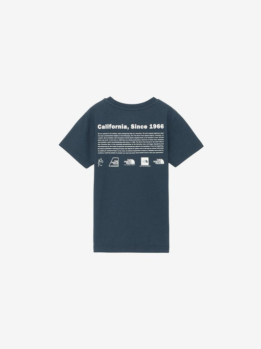 日本童裝 TNF 防UV 親子裝 歷史標誌印花上衣 130-160cm 男童款/女童款 夏季 TOPS