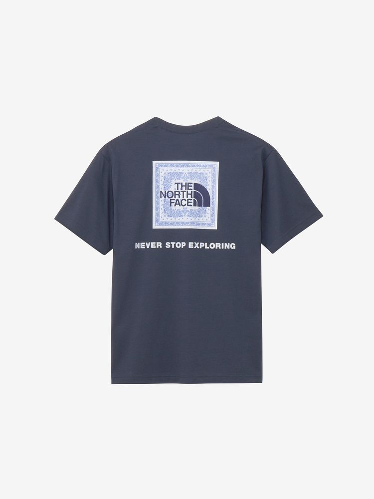 Japanese children's clothing TNF sweat-absorbing quick-drying static care parent-child wear square scarf logo print top S-XL adult summer TOPS