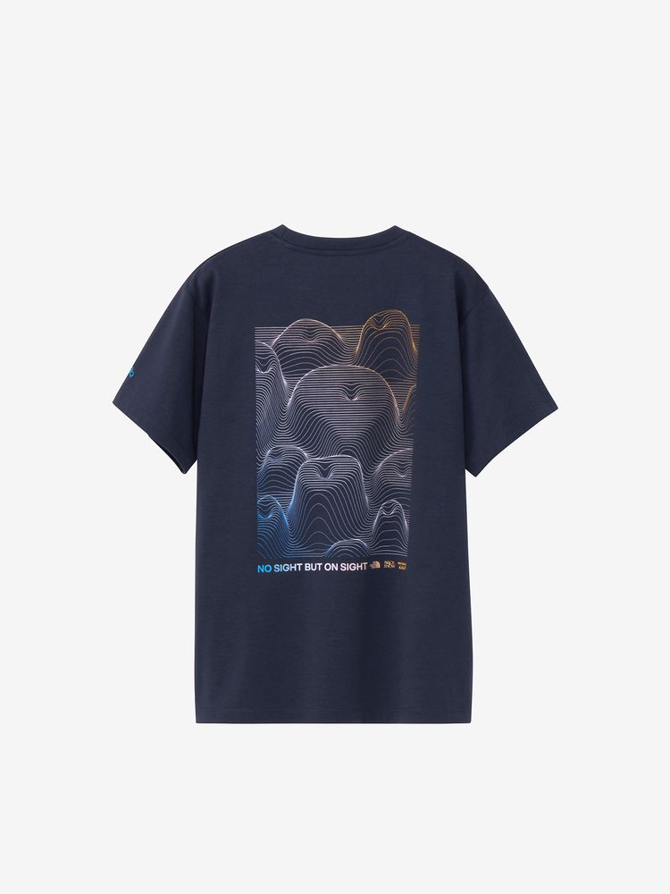 Japanese children's clothing TNF sweat-absorbing quick-drying static care parent-child wear printed tops S-XL adult summer TOPS