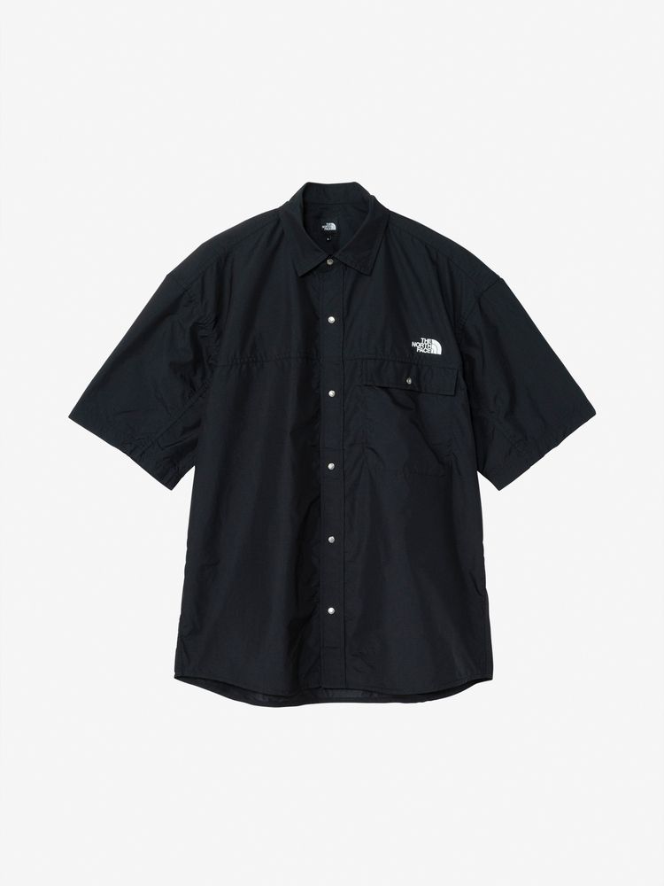 Japanese children's clothing TNF waterproof series parent-child short-sleeved mountain shirt XS-XL adult summer TOPS OUTERWEAR
