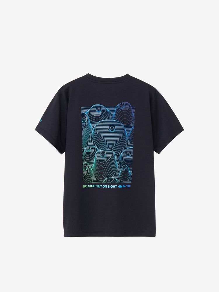 Japanese children's clothing TNF sweat-absorbing quick-drying static care parent-child wear printed tops S-XL adult summer TOPS