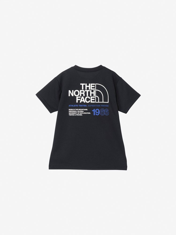 Japanese children's clothing TNF anti-UV sweat-absorbing quick-drying static care parent-child wear logo print top 130-160cm boys/girls summer TOPS