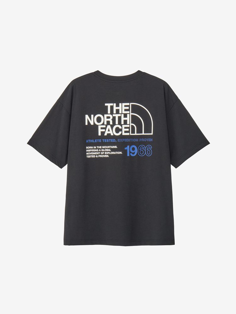 Japanese children's clothing TNF anti-UV sweat-wicking quick-drying static care antibacterial processing parent-child wear logo print top S-XL adult summer TOPS