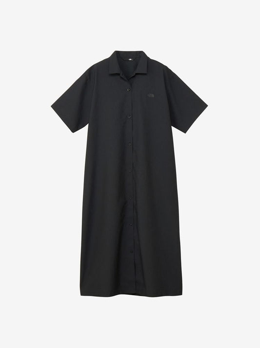 日本童裝 TNF 防UV 靜電護理 透氣性 親子裝 山系襯衫裙 S-XL 大人款 夏季 DRESSES