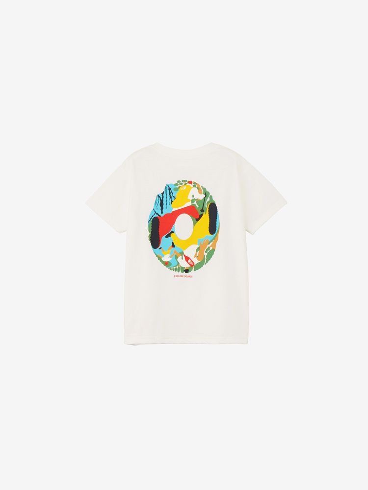 Japanese children's clothing TNF anti-UV sweat-absorbing quick-drying antibacterial deodorant static care parent-child wear printed tops 130-160cm boys/girls summer TOPS
