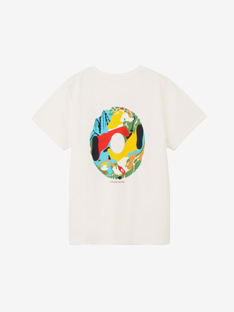 Japanese children's clothing TNF anti-UV sweat-absorbing quick-drying antibacterial deodorant static care parent-child wear printed tops S-XL adult summer TOPS
