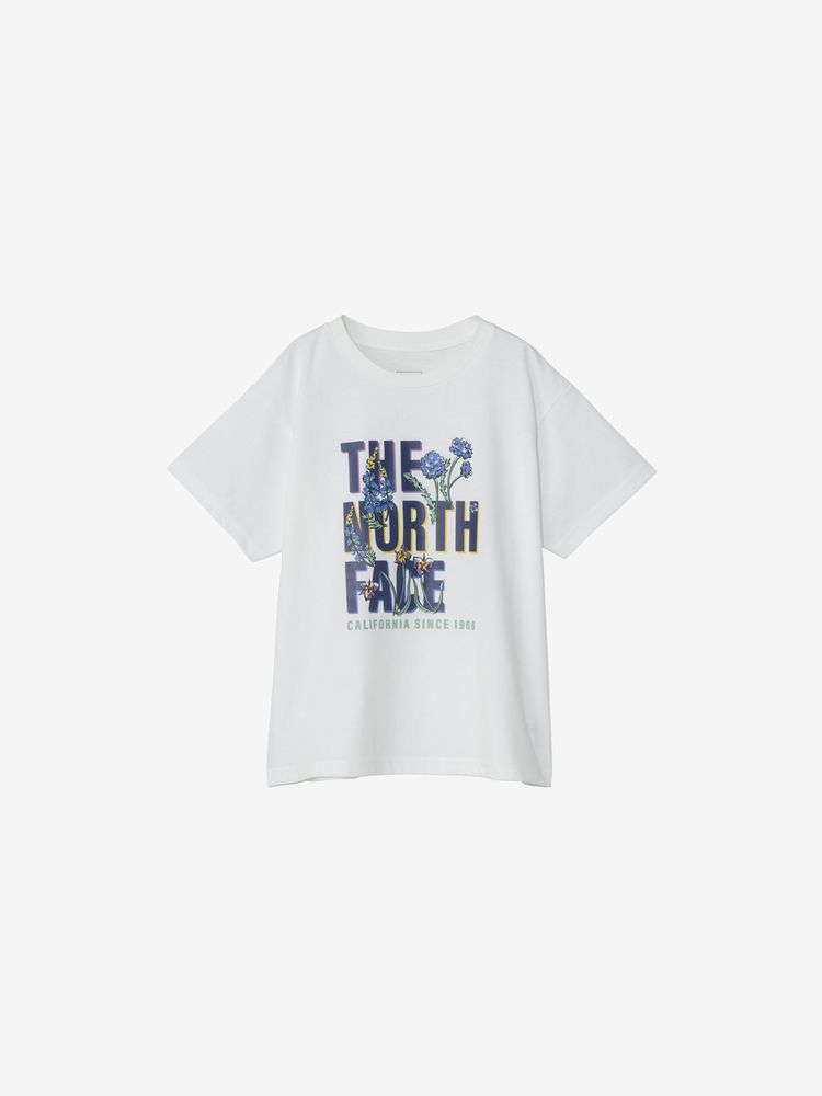 Japanese children's clothing TNF UV protection floral logo top 130-160cm boys/girls summer TOPS