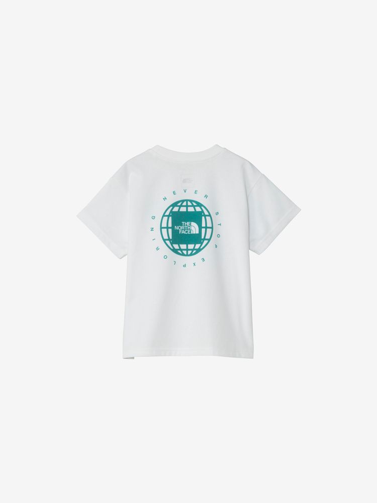 Japanese children's clothing TNF UV protection geometric square print top 100-120cm boys/girls summer TOPS
